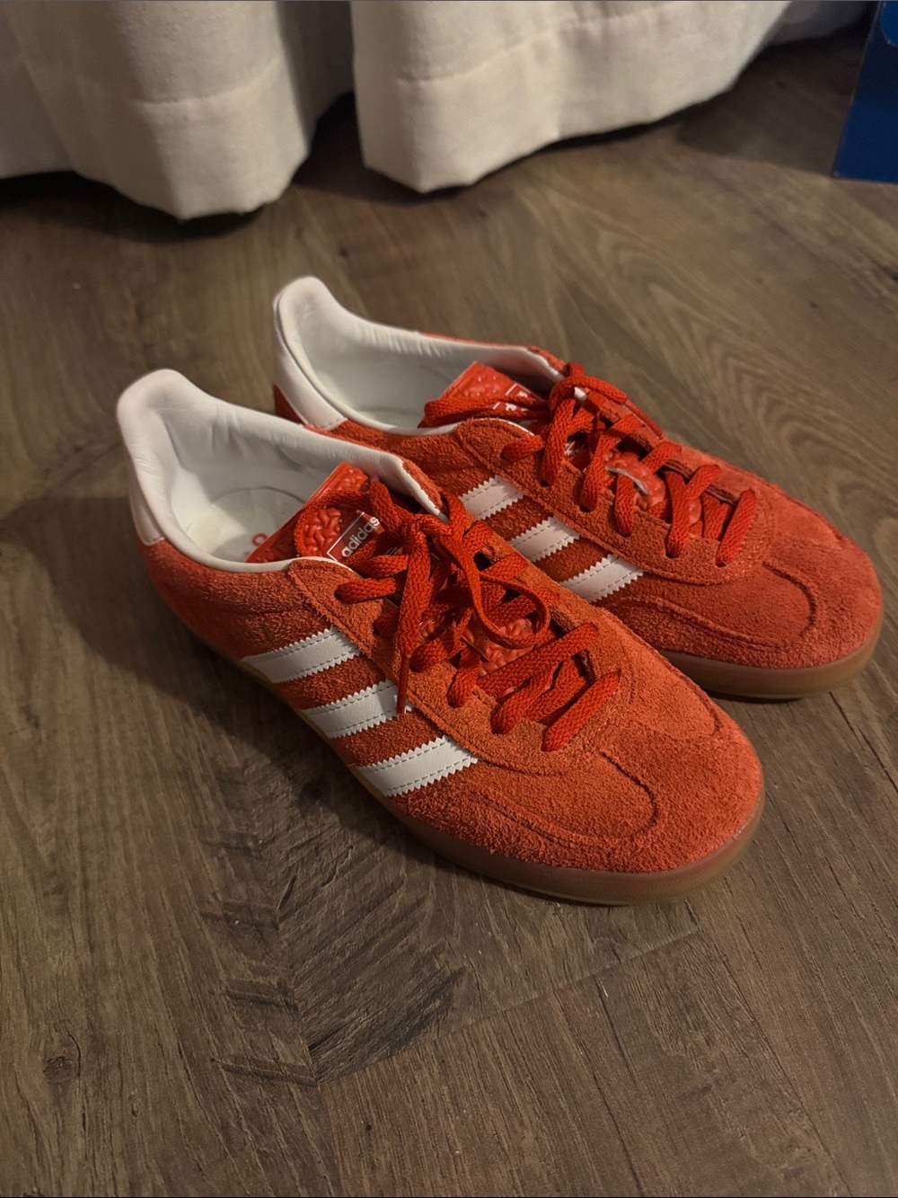 Adidas Red Suede Gazelle